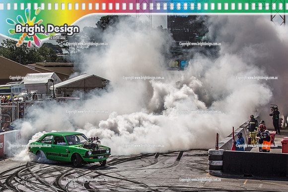 Summernats 32 Thursday 3 Jan 2019  BDMP1260  TUFF20 BURNOUT