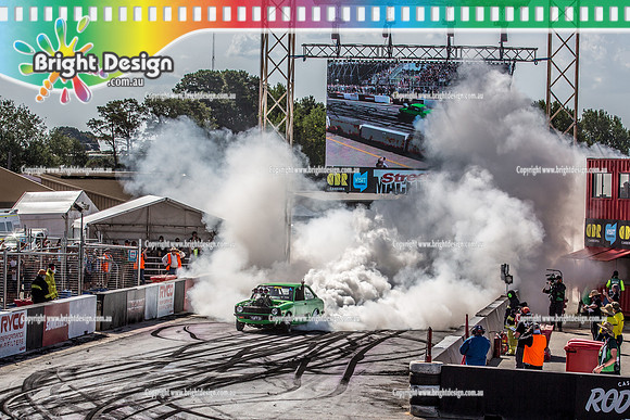Summernats 32 Thursday 3 Jan 2019  BDMP1258  TUFF20 BURNOUT