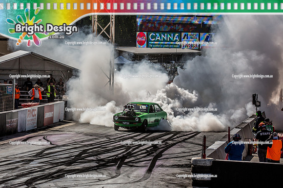 Summernats 32 Thursday 3 Jan 2019  BDMP1257  TUFF20 BURNOUT