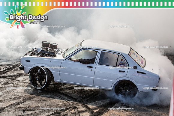 Summernats 32 Thursday 3 Jan 2019  BDMP1217    THELMA BURNOUT
