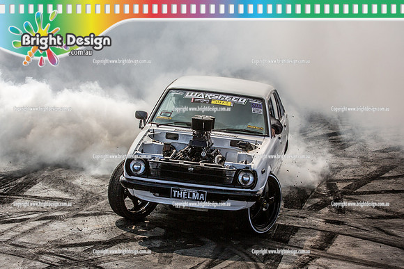 Summernats 32 Thursday 3 Jan 2019  BDMP1216     THELMA BURNOUT