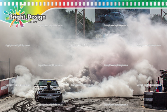 Summernats 32 Thursday 3 Jan 2019  BDMP1209  THELMA BURNOUT