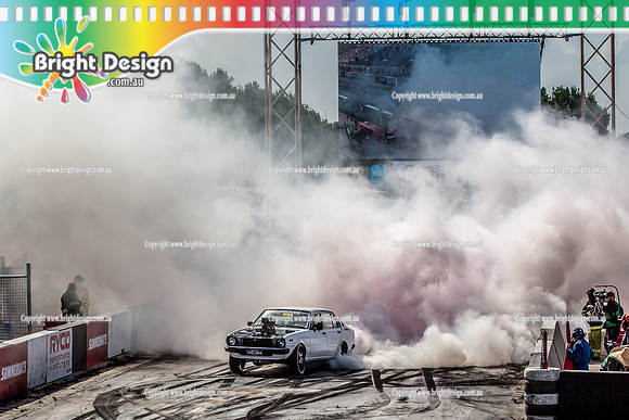 Summernats 32 Thursday 3 Jan 2019  BDMP1207  THELMA BURNOUT