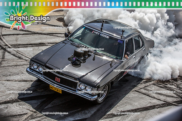 Summernats 32 Thursday 3 Jan 2019  BDMP1171   MCFRY BURNOUT