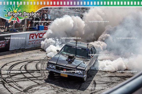 Summernats 32 Thursday 3 Jan 2019  BDMP1168  MCFRY BURNOUT