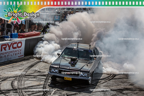 Summernats 32 Thursday 3 Jan 2019  BDMP1167   MCFRY BURNOUT