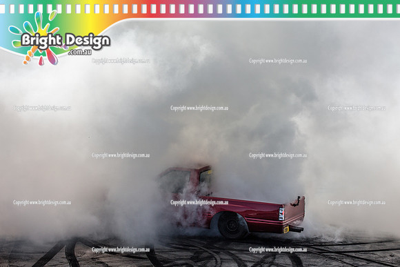 Summernats 32 Thursday 3 Jan 2019  BDMP1157 CHOP BURNOUT