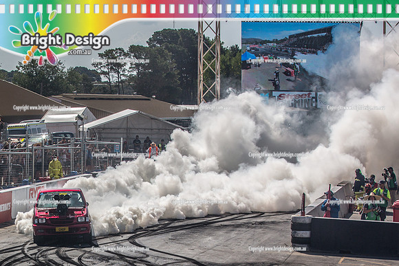 Summernats 32 Thursday 3 Jan 2019  BDMP1153 CHOP BURNOUT