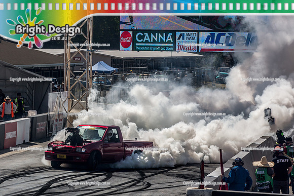 Summernats 32 Thursday 3 Jan 2019  BDMP1149 CHOP BURNOUT