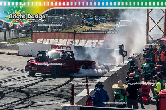 Summernats 32 Thursday 3 Jan 2019  BDMP1145 CHOP BURNOUT
