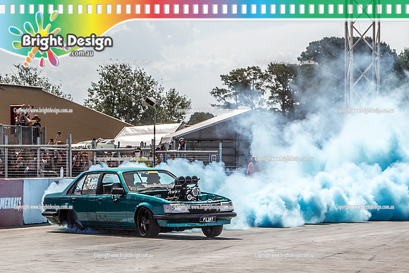 Summernats 32 Thursday 3 Jan 2019  BDMP1117  FLIRT BURNOUT