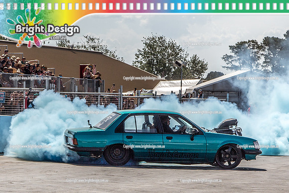 Summernats 32 Thursday 3 Jan 2019  BDMP1118  FLIRT BURNOUT