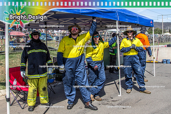 Summernats 32 Thursday 3 Jan 2019  BDMP1114  BURNOUT PAD CREW