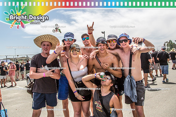 Summernats 32 Thursday 3 Jan 2019  BDMP0530  TUFF STREET CROWD