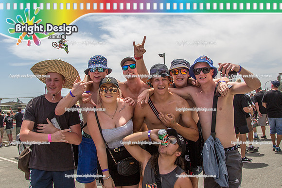 Summernats 32 Thursday 3 Jan 2019  BDMP0529  TUFF STREET CROWD