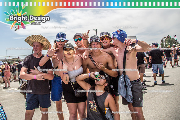 Summernats 32 Thursday 3 Jan 2019  BDMP0526  TUFF STREET CROWD