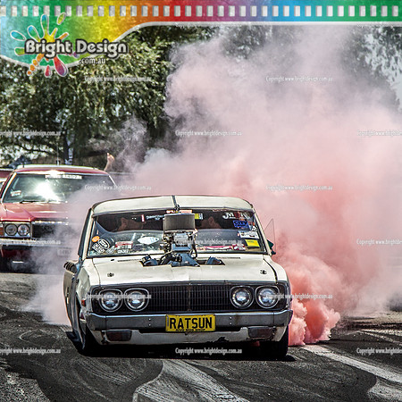 Summernats 32 Friday 4 Jan 2019  BDMP2909  RATSUN Burnout Skid Row Lunatic Lane