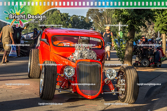 Summernats 32 Friday 4 Jan 2019  BDMP5136  0902 RED ROD