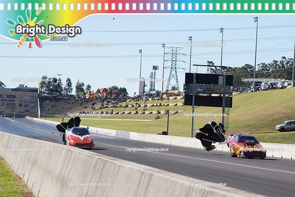 X-Champs @ Sydney Dragway SUN 4 May 2014  (6752)  SCO 540 DARRYL WALFORD  SCO 623 LES RODGIE  TEACHERS PET