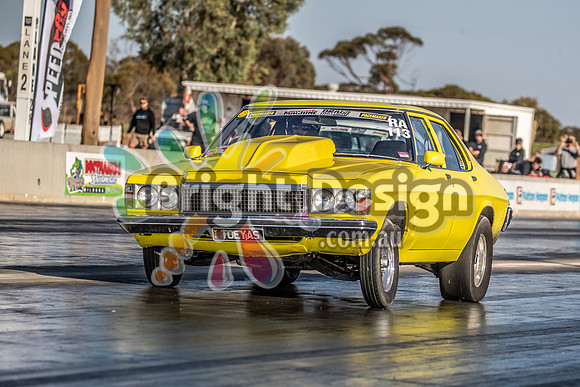 Street Machine Drag Challenge Weekend 3 SMDCW3 March 2022  BDMP1268  TOEYAS BRYCE GODFREY