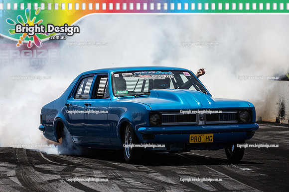 Summernats 28 Saturday 3 Jan 2015  BD  (5005)   PROHG BURNOUT