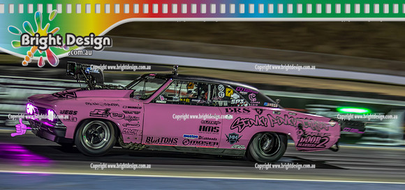 Street Outlaws NPK No Prep Kings vs Australia @ Calder D2 19 March 2023 (149713)-2 DISCO DEAN STINKY PINKY