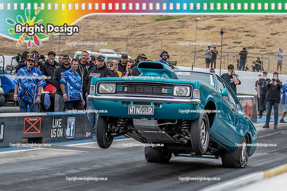 AAAA Street Outlaws NPK No Prep Kings vs Australia @ Calder D2 19 March 2023 (147235) 7113 WINDSOR JASON HOCTOR