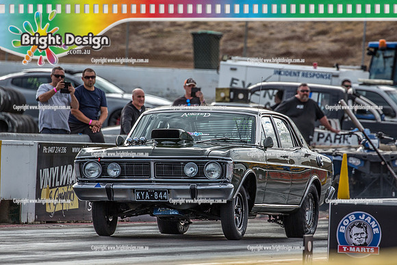 King of the Hill @ Calder Park Drag Racing Saturday 13 April 2019 (117534)  5216 KYA844 KENNY