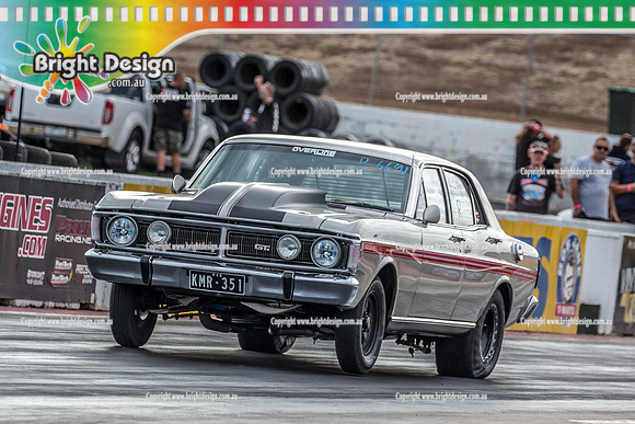 King of the Hill @ Calder Park Drag Racing Saturday 13 April 2019 (117528) KMR351 6691 ALEX MOSHOPOULAS