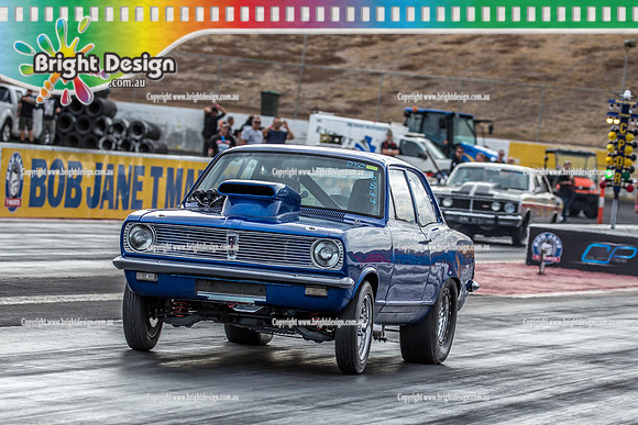 King of the Hill @ Calder Park Drag Racing Saturday 13 April 2019 (117525)  PETER HERITAGE 6844 KEVIN HB KJP350