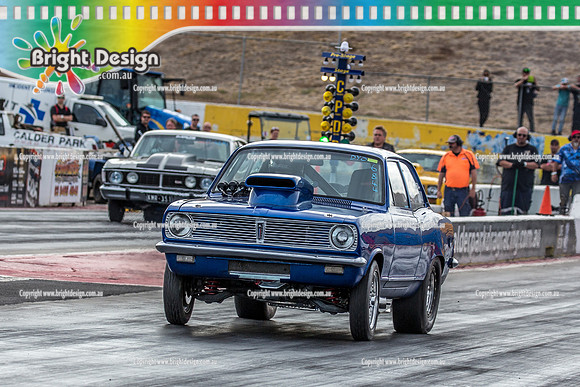 King of the Hill @ Calder Park Drag Racing Saturday 13 April 2019 (117523)  PETER HERITAGE 6844 KEVIN HB  KJP350