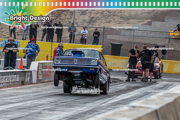 King of the Hill @ Calder Park Drag Racing Saturday 13 April 2019 (117517)  PETER HERITAGE 6844 KEVIN HB  KJP350