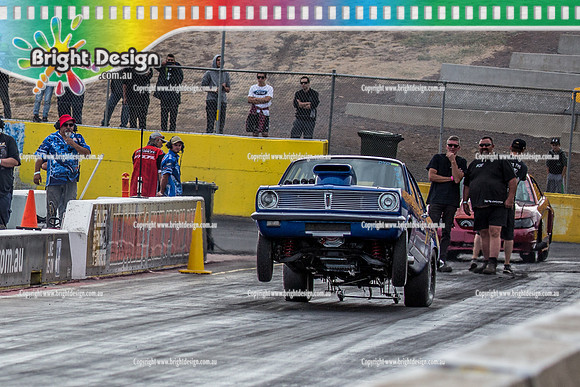 King of the Hill @ Calder Park Drag Racing Saturday 13 April 2019 (117514)  PETER HERITAGE 6844 KEVIN HB  KJP350