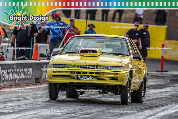 King of the Hill @ Calder Park Drag Racing Saturday 13 April 2019 (117510)  CHRIS MURRAY NSANE8