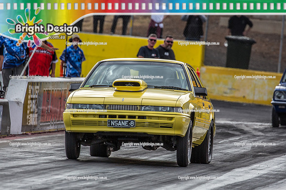 King of the Hill @ Calder Park Drag Racing Saturday 13 April 2019 (117508)  CHRIS MURRAY NSANE8