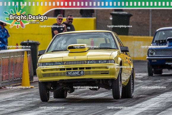 King of the Hill @ Calder Park Drag Racing Saturday 13 April 2019 (117505)  CHRIS MURRAY NSANE8