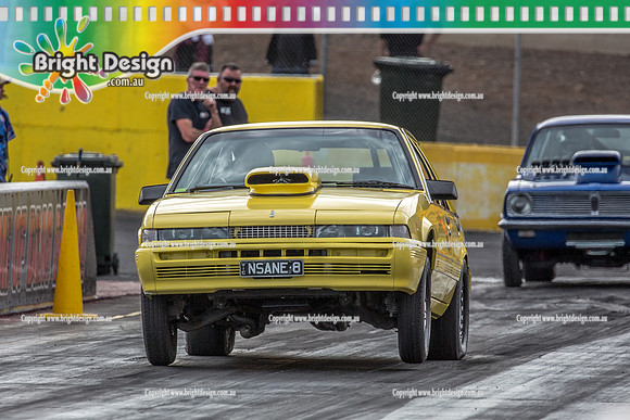 King of the Hill @ Calder Park Drag Racing Saturday 13 April 2019 (117504)  CHRIS MURRAY NSANE8