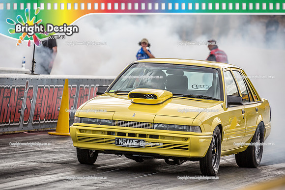 King of the Hill @ Calder Park Drag Racing Saturday 13 April 2019 (117503)  CHRIS MURRAY NSANE8