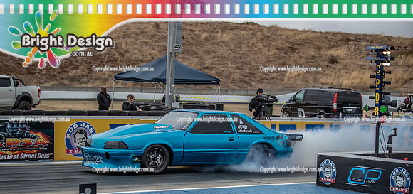 Street Outlaws NPK No Prep Kings vs Australia @ Calder D2 19 March 2023 (148793) 4590 WARFARE Scott Hipwell