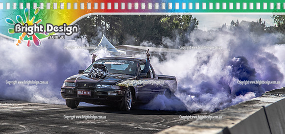 Summernats 34 Saturday 8 Jan 2022  BDMP8663  BAGMUP BURNOUT