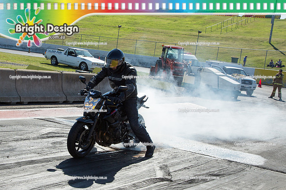 ANDRA Street Outlaws Drag Racing Quals Rnd 5 @ Calder Park 24 September 2014 (24471)  BIKE