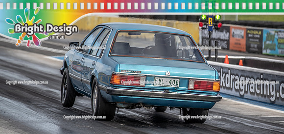 Sunday Funday @ Calder Park Drag Racing 21 May 2023 (152062)-2  EVL408
