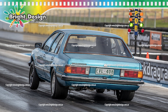 Sunday Funday @ Calder Park Drag Racing 21 May 2023 (152062)  EVL408
