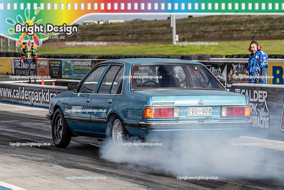 Sunday Funday @ Calder Park Drag Racing 21 May 2023 (152058)  EVL408