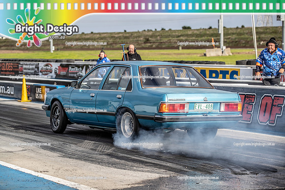 Sunday Funday @ Calder Park Drag Racing 21 May 2023 (152056)  EVL408