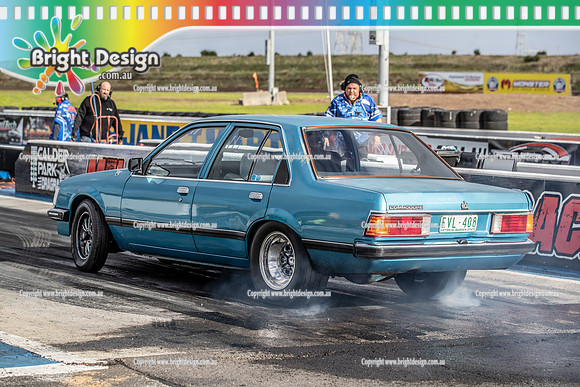 Sunday Funday @ Calder Park Drag Racing 21 May 2023 (152053)  EVL408