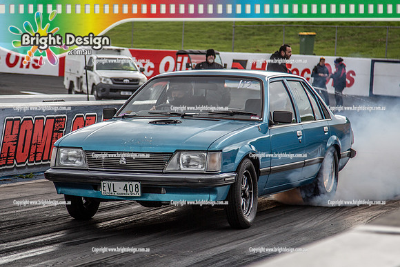Sunday Funday @ Calder Park Drag Racing 21 May 2023 (151670)  EVL408