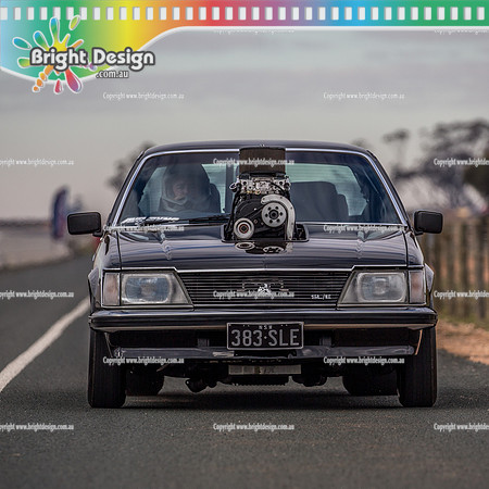 Nostalgia Tri-series RND 2 @ Swan Hill Dragway Sat 18 May 2019   (9238)  1111 SLE VH COMMODORE 383SLE