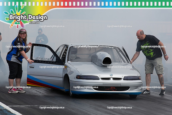 Summit Sportsman Series Rnd 1 Drag Racing 17 Jan 2015 @ Portland  (10178)  SG 89 GRAEME SPENCER