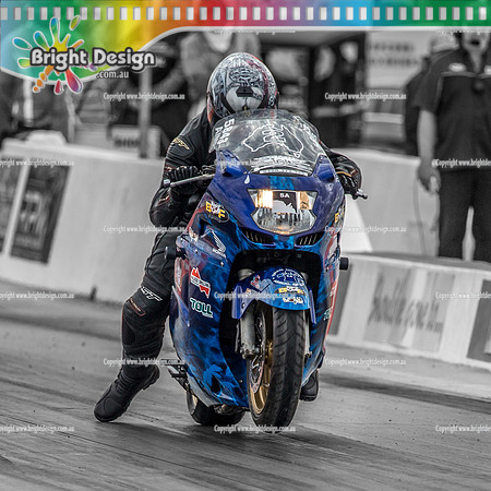 Nostalgia Tri-series RND 2 @ Swan Hill Dragway Sat 18 May 2019   (9550)  5843 BRYAN FINN BIKE SELECTIVE COLOUR SQUARE